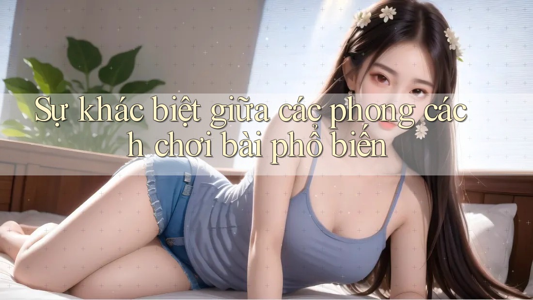Sự khác biệt giữa các phong cách chơi bài phổ biến Sự khác biệt giữa các phong cách chơi bài phổ biến