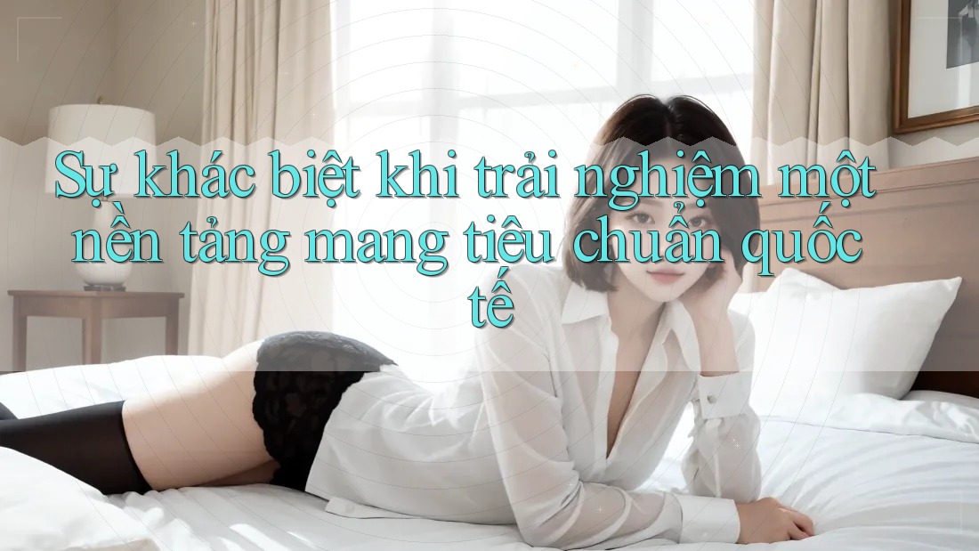 Sự khác biệt khi trải nghiệm một nền tảng mang tiêu chuẩn quốc tế