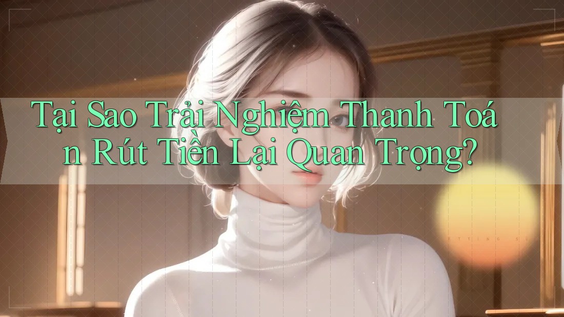 Tại Sao Trải Nghiệm Thanh Toán Rút Tiền Lại Quan Trọng?