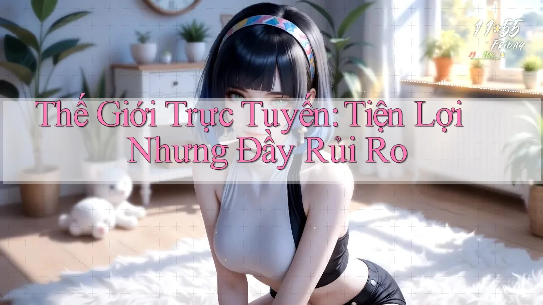 Thế Giới Trực Tuyến: Tiện Lợi Nhưng Đầy Rủi Ro