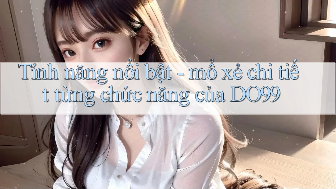 Tính năng nổi bật - mổ xẻ chi tiết từng chức năng của DO99 Tính năng nổi bật - mổ xẻ chi tiết từng chức năng của DO99