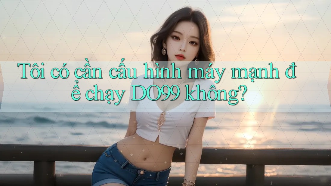 Tôi có cần cấu hình máy mạnh để chạy DO99 không?