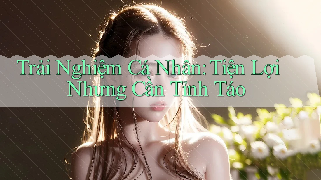 Trải Nghiệm Cá Nhân: Tiện Lợi Nhưng Cần Tỉnh Táo Trải Nghiệm Cá Nhân: Tiện Lợi Nhưng Cần Tỉnh Táo