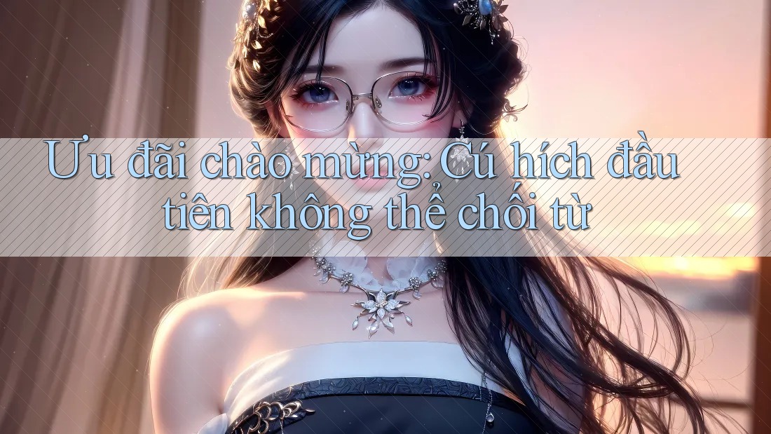 Ưu đãi chào mừng: Cú hích đầu tiên không thể chối từ Ưu đãi chào mừng: Cú hích đầu tiên không thể chối từ