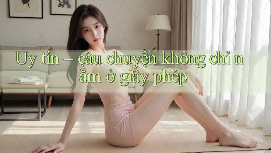 Uy tín – câu chuyện không chỉ nằm ở giấy phép Uy tín – câu chuyện không chỉ nằm ở giấy phép
