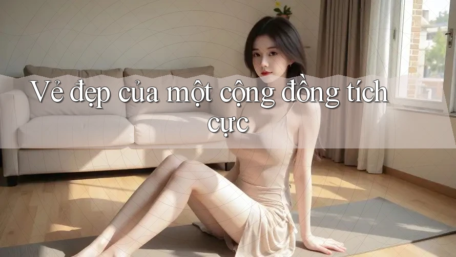 Vẻ đẹp của một cộng đồng tích cực