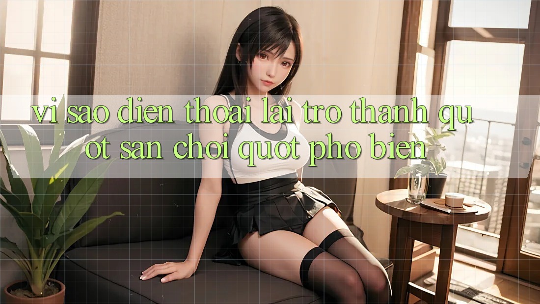 Vì sao điện thoại lại trở thành " sân chơi" phổ biến?