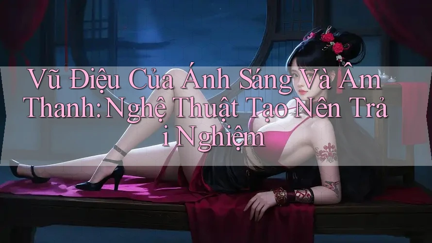 Vũ Điệu Của Ánh Sáng Và Âm Thanh: Nghệ Thuật Tạo Nên Trải Nghiệm