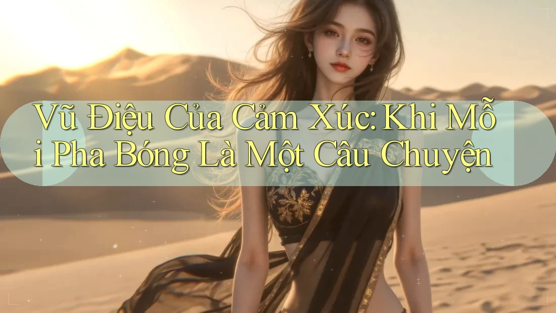Vũ Điệu Của Cảm Xúc: Khi Mỗi Pha Bóng Là Một Câu Chuyện